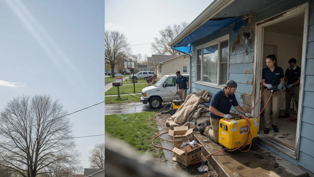 Basement Flood Cleanup in Sugar Grove, IL near me